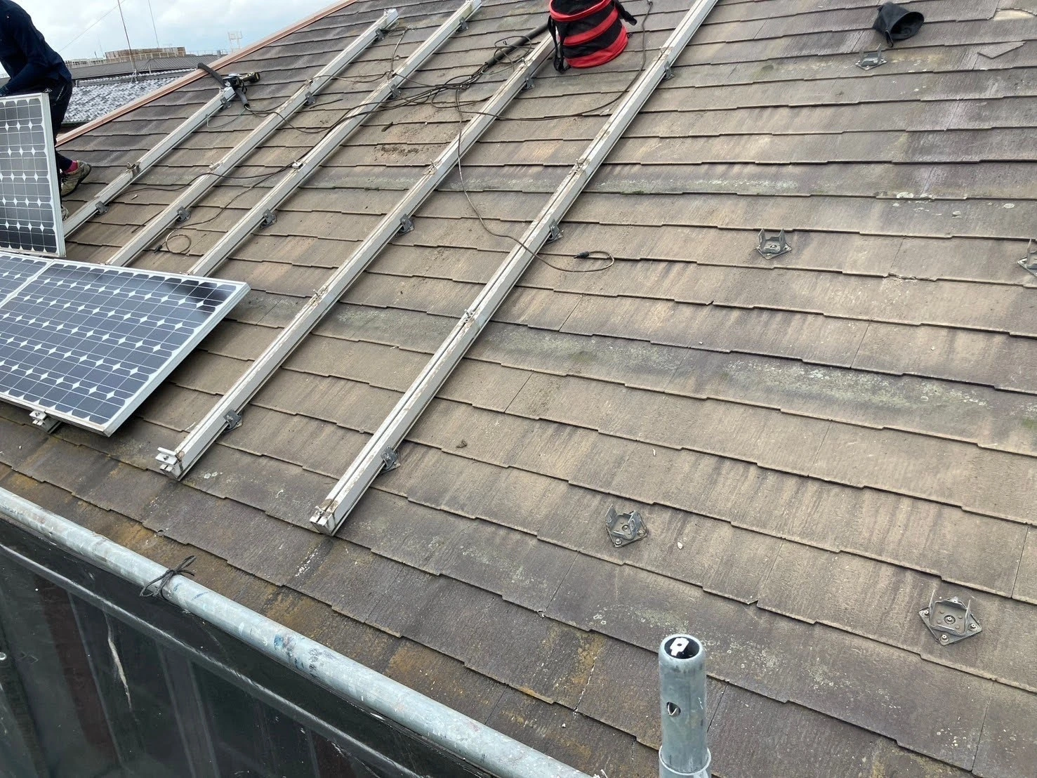 太陽光パネル脱着