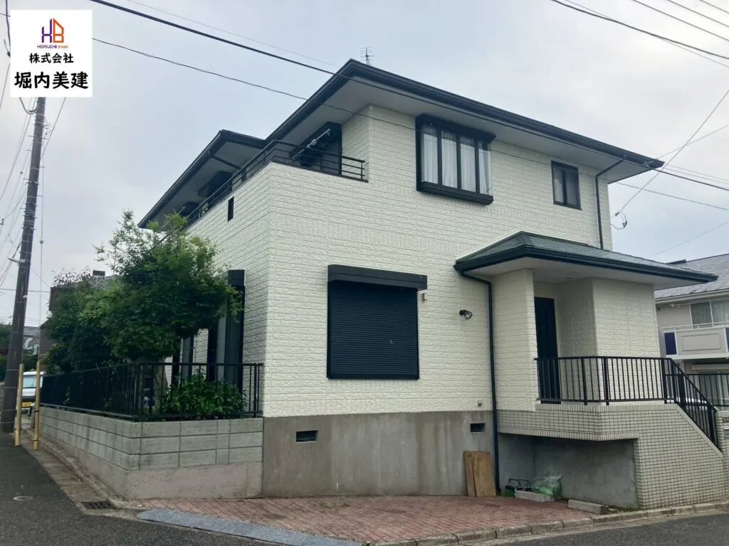 【千葉市緑区】落ち着いたトーンながらもメリハリのある配色の外壁塗装